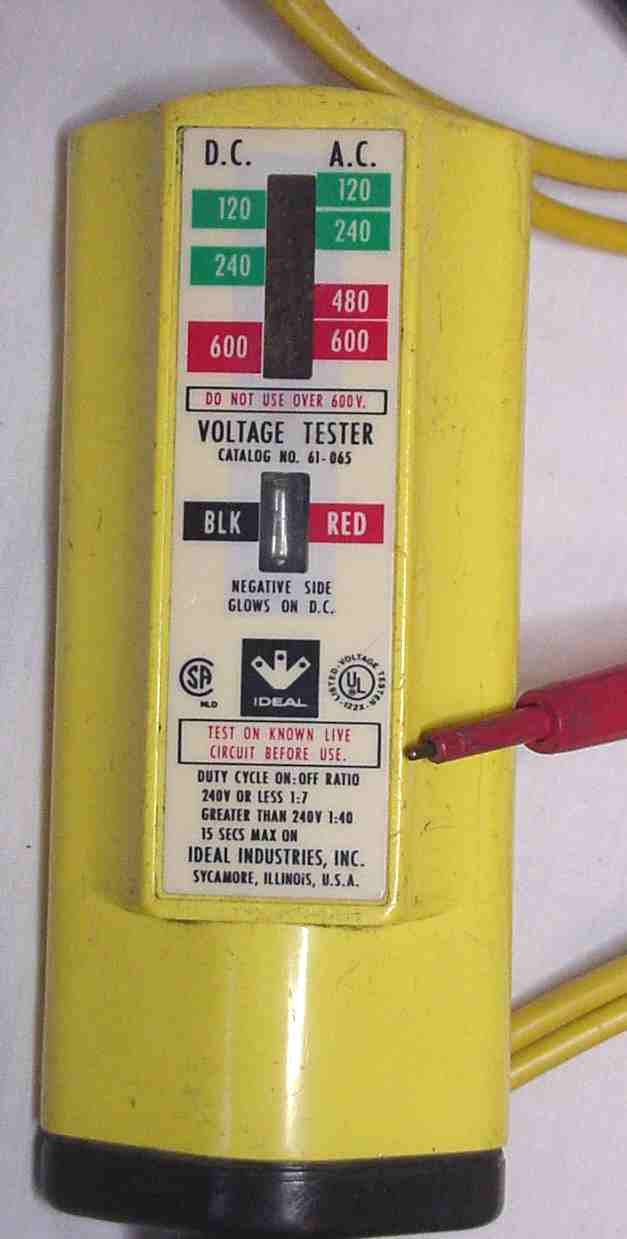 Vintage Voltage tester volts testers amp meters